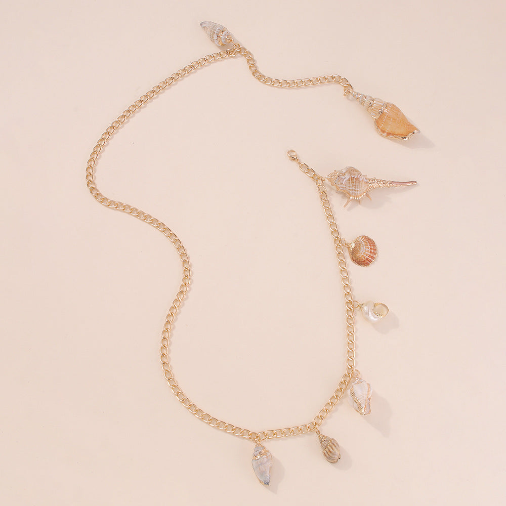 Bohemian Seashell Waist Chains | Coastal Cowrie Shell Belly Chains | Summer Beach Body Chains