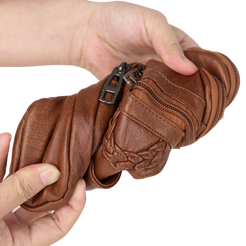 Versatile Everyday Vacation & Beach Footwear European And American Style Mature Fashion Retro Small Bag