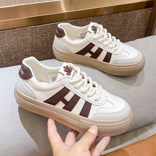 Autumn Thick Bottom Retro Fashion Sports Casual Shoes For Women's