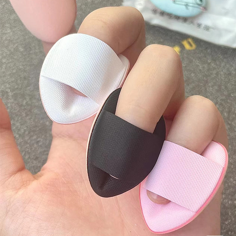 Mini Finger Sleeve Makeup Sponges Set Air Cushion Powder Puff Finger  Puff Does Not Block