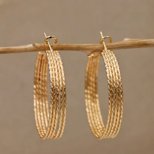 Circle Fashion Personality And Creativity Women's Earrings
