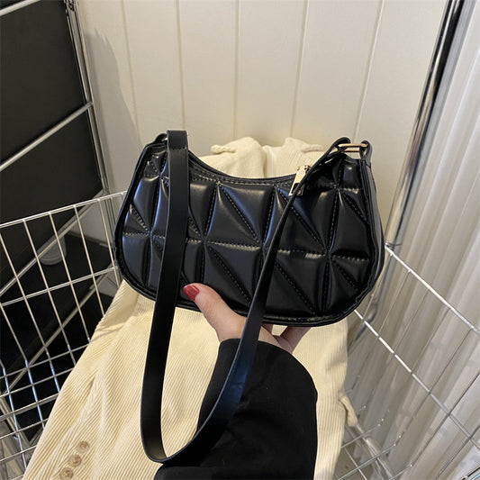 Retro Casual Portable Shoulder Bag Fashion Underarm Bags For Women
