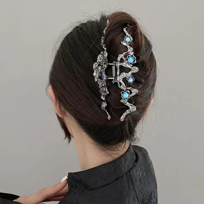 Elegant Statement Hair Clip for Updos Shark  Minority Personality Hair Accessories