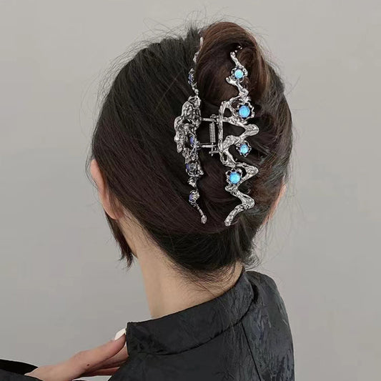 Elegant Statement Hair Clip for Updos Shark  Minority Personality Hair Accessories