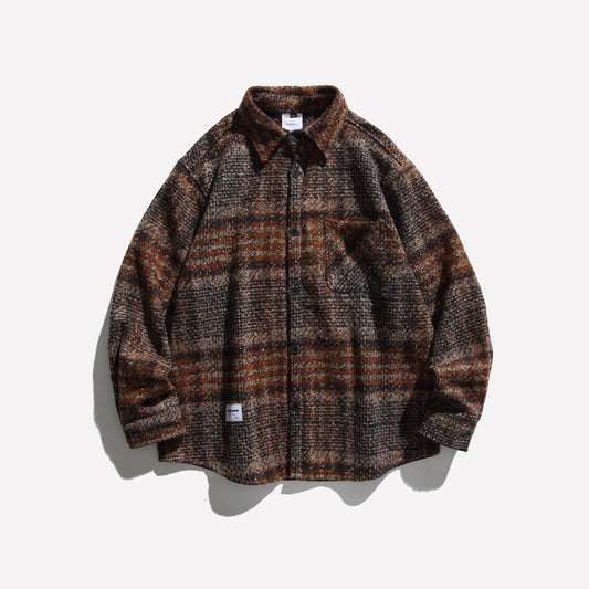 Long Sleeve Casual Loose Shirt Men And Women Fashion
