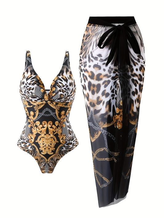 Two-piece Casual Swimsuit P430 Women's