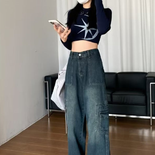 Fashionable Retro Jeans For Women