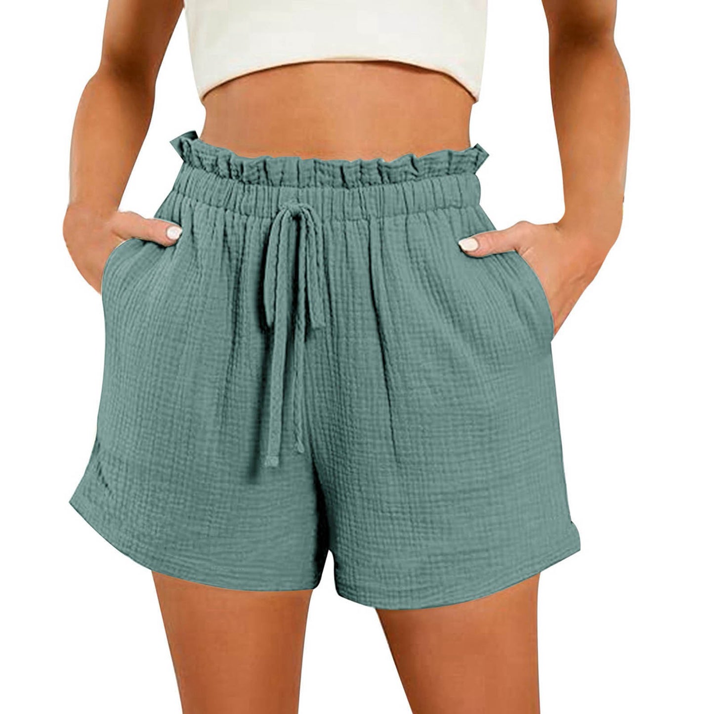 Summer New Casual Cotton Shorts For Women's