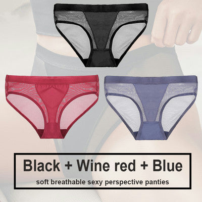 Polyester Seamless Panty Three Piece Set Women's