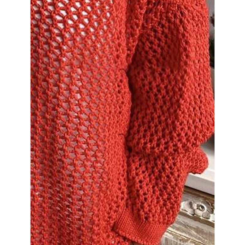 Fall Hoodies Sweater Knit V Neck Tops Casual Long Sleeve Pullover Shirts Women