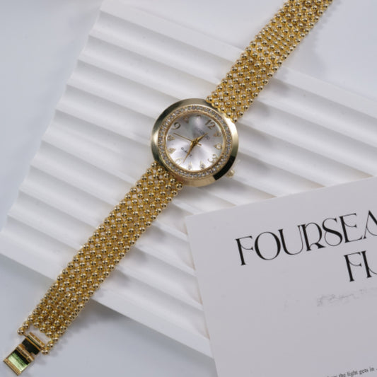 Calendar Quartz Sports Watch For Women's