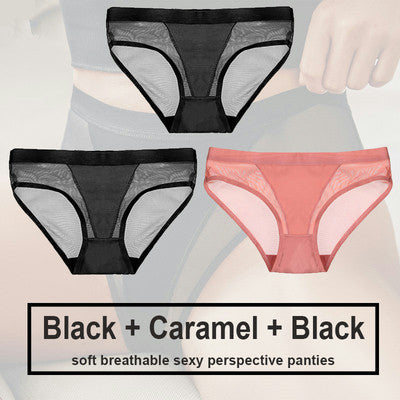 Polyester Seamless Panty Three Piece Set Women's