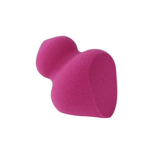 Magenta Heart-Shaped Beauty Blending Sponge Puff Multi-shape